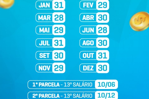 Prefeitura de Jequié torna público calendário anual de pagamento 2024 dos servidores municipais