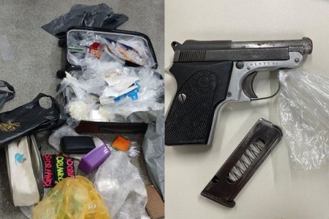 Mulher é presa com pistola e mais de 7kg de cocaína em Ipiaú