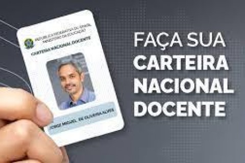 Carteira nacional do professor será entregue em outubro, anuncia MEC