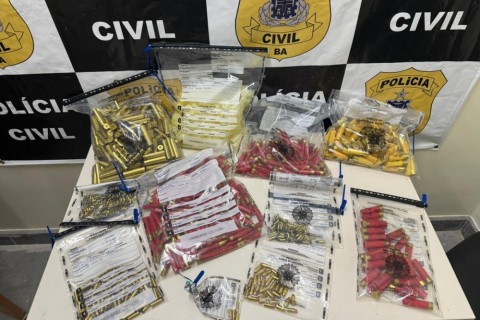 Operação “Colheita da Lei” prende sete suspeitos e fecha fábrica artesanal de armas no interior da Bahia