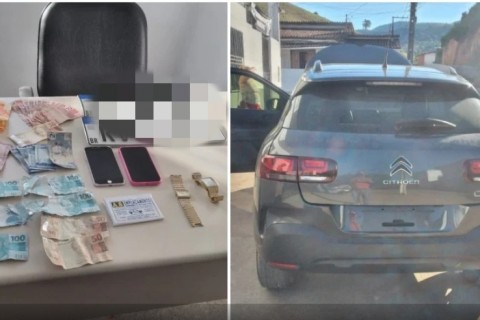Casal de Jitaúna é preso em Itagi acusado de passar dinheiro falso