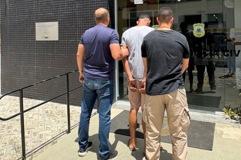 Polícia Civil prende suspeito de latrocínio, roubo e tráfico em Jequié