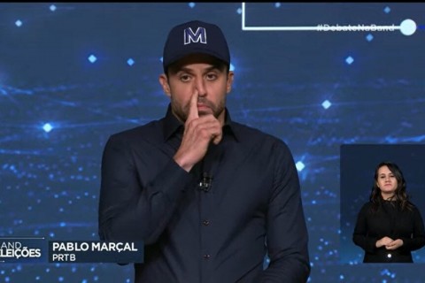 Pablo Marçal chama Boulos de cheirador de cocaína em debate na Band