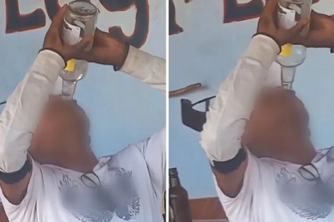 Homem morre após tomar 1 litro de pinga em aposta para ganhar duas caixas de cerveja