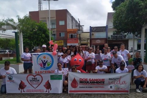 Campanha de Conscientização sobre doação de sangue mobiliza voluntários em Ipiaú