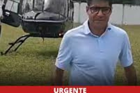 Helicóptero que levou ACM Neto e Bruno Reis para Conceição do Coité pertence a baiano do Banco Master preso, diz coluna
