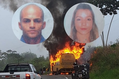 Jitaúna: Casal morto em acidente envolvendo motocicleta e ônibus escolar é identificado