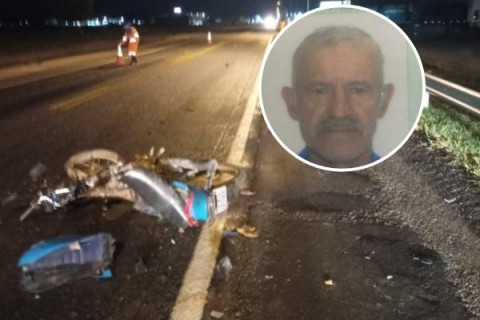 Motociclista de 61 anos morre após colisão com carreta no Entroncamento de Jaguaquara