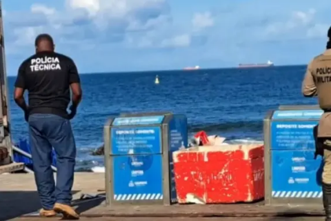 Polícia prende suspeito de envolvimento na morte do homem encontrado dentro de isopor no Porto da Barra