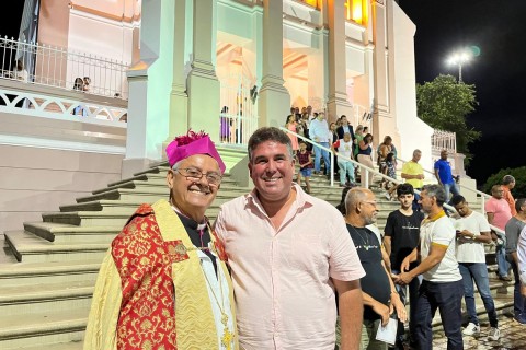 Deputado Estadual Patrick Lopes participa da apresentação da programação do Trezenário de Santo Antônio em Jequié