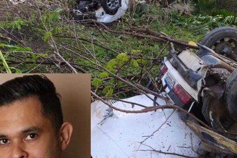 Camacan: Homem morre e outro fica ferido após carro bater em árvore