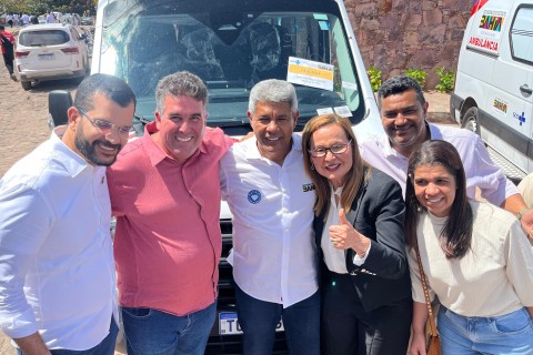 Deputado Patrick Lopes acompanha governador e entrega investimentos em Mucugê e Marcionílio Souza