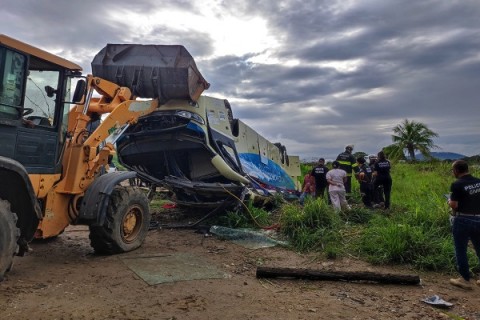 Sobe para 05 o número de pessoas mortas em acidente com ônibus no sudoeste da Bahia