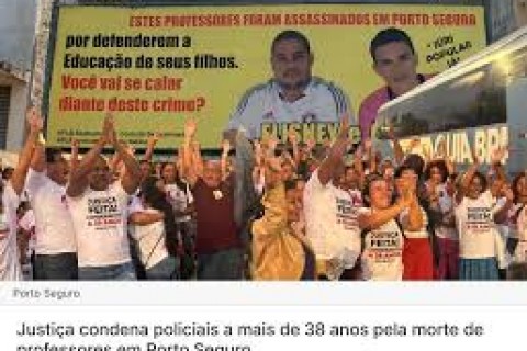Justiça condena PMs acusados de assassinar professores em Porto Seguro