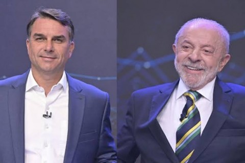 Pesquisa Quaest aponta Flávio Bolsonaro com 45% e Lula com 44%