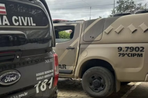 Suspeito atinge rosto de PM com disparo de estilingue durante perseguição em Poções